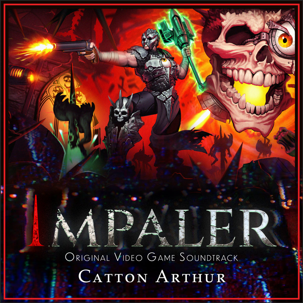 The album art for Catton Arthur's IMPALER OST